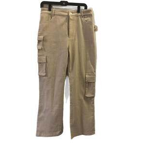 Altar'd State Makayla Cottagecore Y2K Grunge Goth Wide Leg Cargo Pants-L NWT